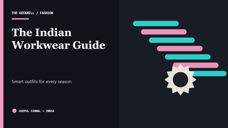 Indian Workwear Guide: Smart Outfits for Every Season — The Geekmill