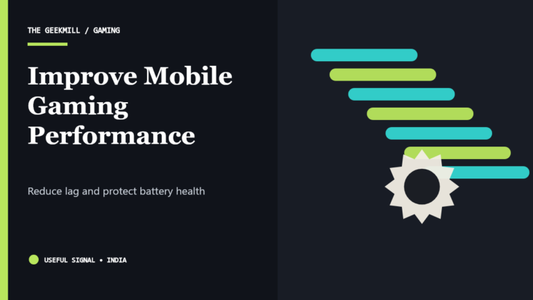 Mobile Gaming Performance: Reduce Lag and Protect Battery Health — The Geekmill